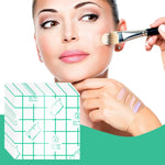 MAYCREATE Hand Palette for Makeup Artists with 100pcs 2.4in Self Adhesive Waterproof PU Film