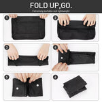 MAYCREATE Travel Organizer Packing Cubes 8 Pcs Set with Mesh Cover Bags and Laundry Bag | Lightweight Polyester Luggage Organizers