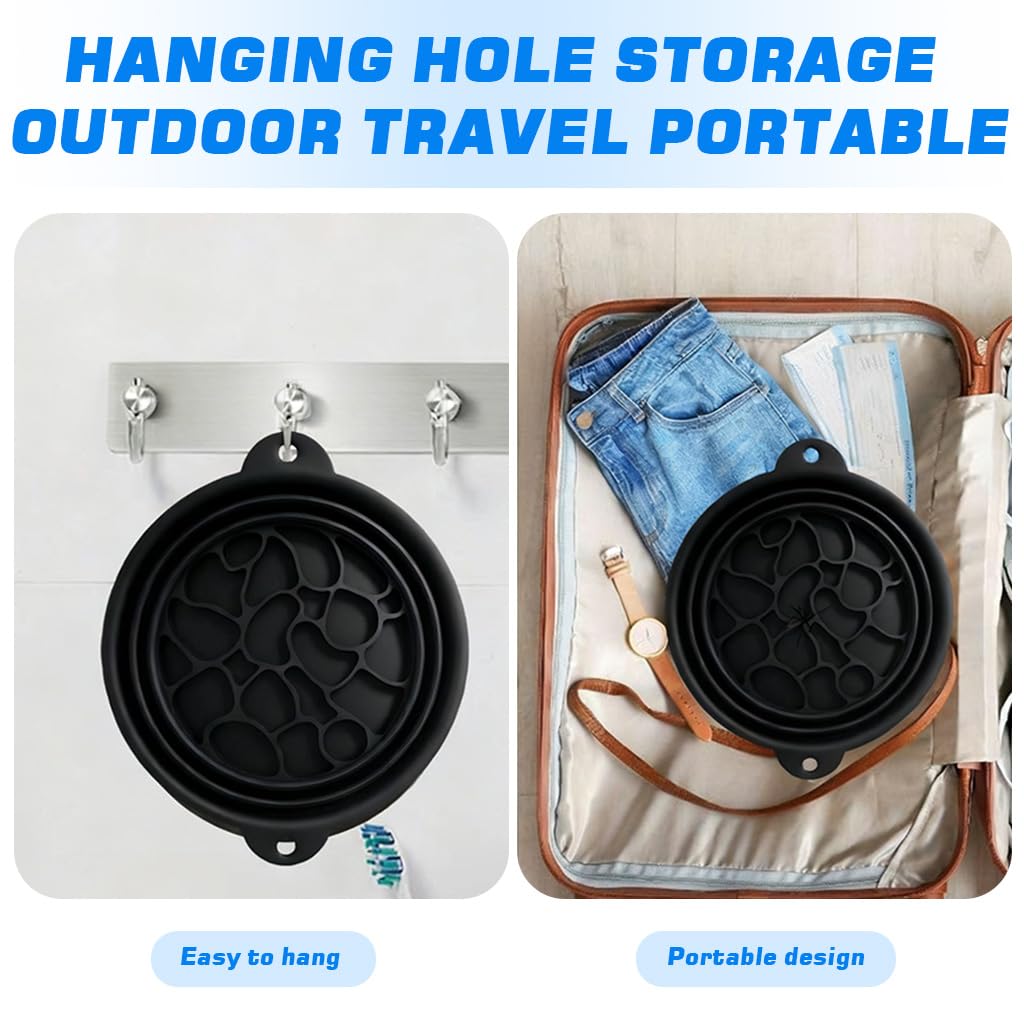 MAYCREATE Silicone Face Washing Basin 10.8 in for Travel and Home Use featuring Collapsible Design | Ideal for Ice Therapy and Skincare Routine