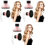 MAYCREATE Hair Dryer Diffuser Universal Attachment for 3.8–6 cm Nozzles | 3PCS Set