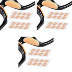 MAYCREATE Eyeglasses Nose Pads for Glasses with D Shape Anti Slip Design 40 Pairs EVA