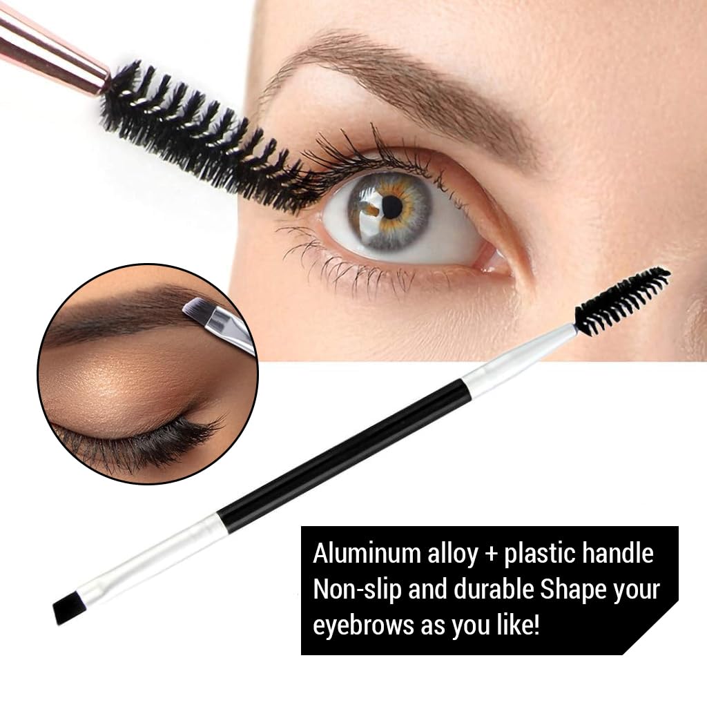 MAYCREATE Eyebrow Trimmer Kit 6 Pcs for Precise Grooming with Stainless Steel Tools | Travel Ready for Women and Men