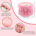 MAYCREATE Skincare Headband for Face Wash with Plush Water Absorbent Fabric | 3pcs Set for Women