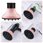 MAYCREATE Hair Dryer Diffuser Universal Attachment for 3.8–6 cm Nozzles | 3PCS Set