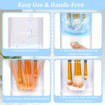 MAYCREATE Makeup Brush Cleaner for Hygienic Beauty Routines with UV Disinfection and USB C Control | Compact 3 in 1 Cleaner and Dryer
