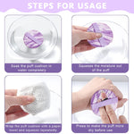 MAYCREATE Triangle Powder Puff Set for Wet and Dry Makeup with 14PCS Latex Free Sponges