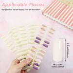 MAYCREATE Nail Color Chart Display Book with 120 False Nail Tips for Salon and Home Use | Pink Hard Cover Organizer for Professional Nail Artists