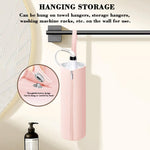 MAYCREATE Airwrap Hair Styler Travel Bag for Hair Tools with Insulated Liner 29x9x7cm | Snap Button Strap and Secure Zipper Closure