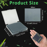 MAYCREATE Oil Blotting Paper for Oily Skin with Mirror and Puff, 300pcs Natural Linen | Portable Shine Control Sheets