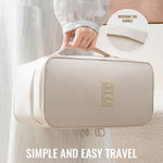 MAYCREATE Bra Organizer for Travel with Double Layer Design and Waterproof Oxford Cloth
