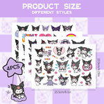 MAYCREATE® Kuromi Temporary Tattoo Stickers for Kids