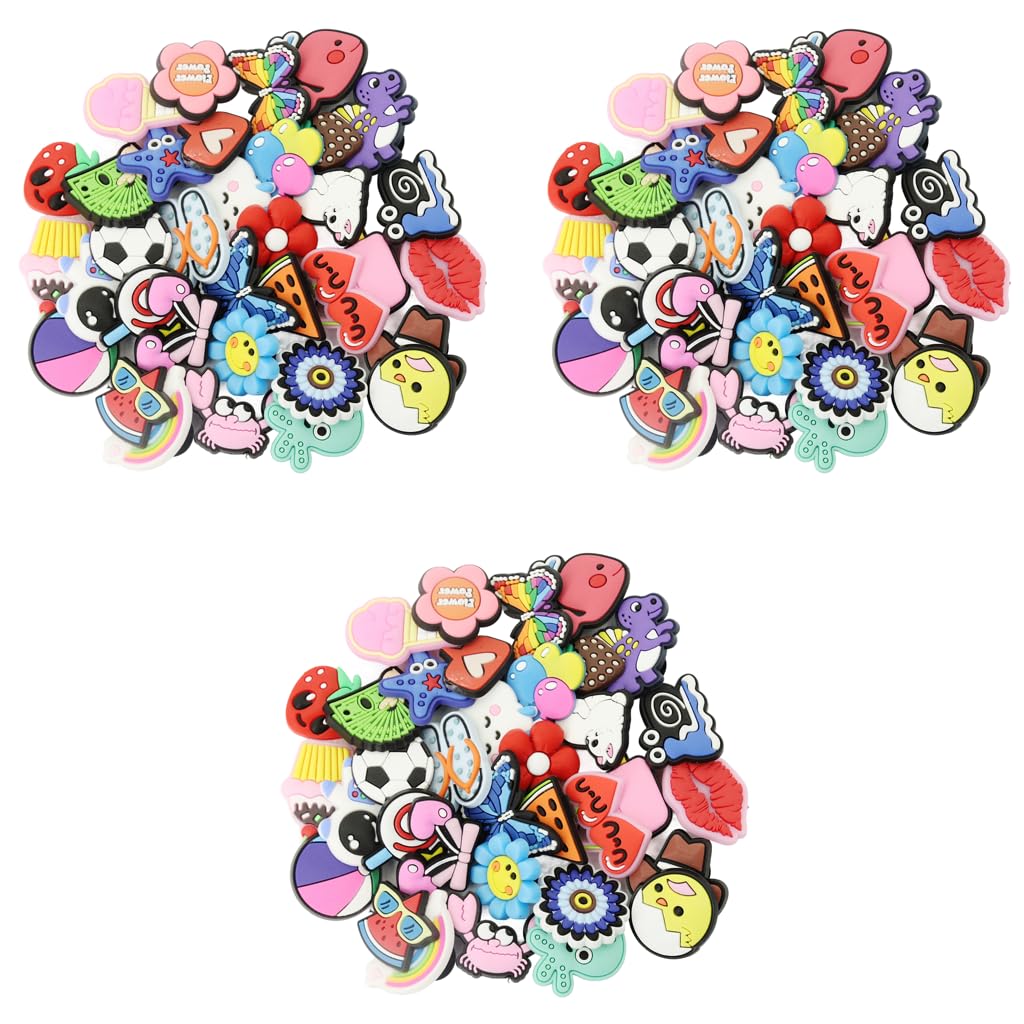 MAYCREATE Shoe Charms for Sandals featuring 105 pcs Cartoon Pins | Cute Clog Accessories