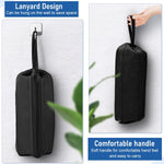 MAYCREATE Hair Tools Travel Bag for Dyson Airwrap with 40x19x16cm Spacious Design | Black 2PCS Organizer