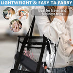 MAYCREATE Makeup Brush Holder for Travel and Daily Use with 22.6 cm Size & Magnetic Closure | Silicone Organizer Featuring Built In Cleaning Area