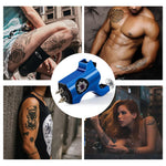 MAYCREATE Rotary Tattoo Machine for Beginner Artists with Strong Motor and Metal Body | Portable Professional Liner Shader Tool