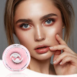 MAYCREATE False Eyelashes for Daily or Party Makeup featuring Self Adhesive 10mm Soft Faux Lashes | Reusable and Waterproof