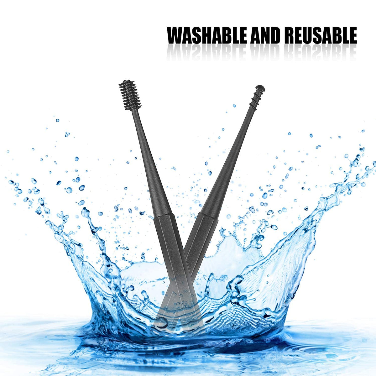 MAYCREATE Ear Wax Cleaner for Daily Ear Care with LED Light and 10PCS Stainless Steel Tools | Safe Anti Slip Design for Adults and Kids