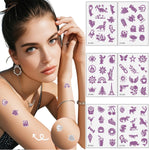 MAYCREATE® UV Detection Stickers for Sunscreen - 69 Count UV Detection Stickers, Know When to re-Apply Sunscreen, Sun Protection Reminder for Parents Adults Kids