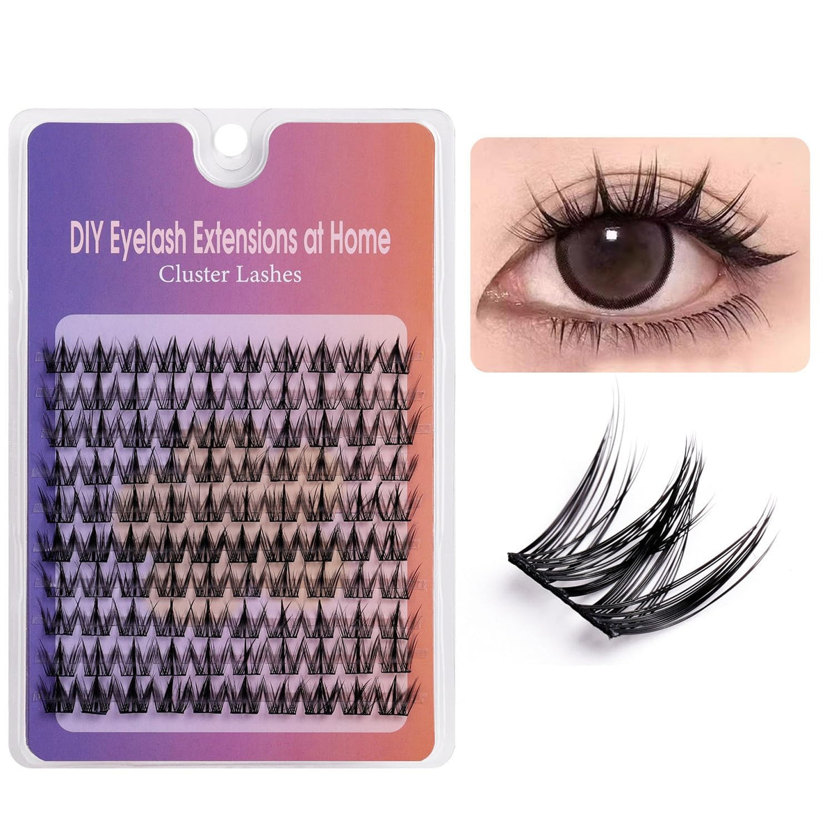 MAYCREATE® Wispy Lash Clusters Natural Eyelash Clusters