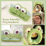 MAYCREATE Headband for Face Wash Set of 3pcs with Water Absorbent Plush for Women | Skincare and Makeup