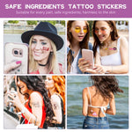 MAYCREATE® Fans Tattoo Stickers Fashion Album Stickers S wift 'Eras 'World Tour Illustration Stickers Skin Stickers Face Stickers