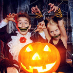 MAYCREATE Halloween Temporary Tattoo for Face featuring 3D Realistic Waterproof Designs | 10 Sheet Set