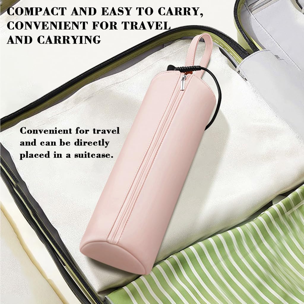 MAYCREATE Airwrap Hair Styler Travel Bag for Hair Tools with Insulated Liner 29x9x7cm | Snap Button Strap and Secure Zipper Closure