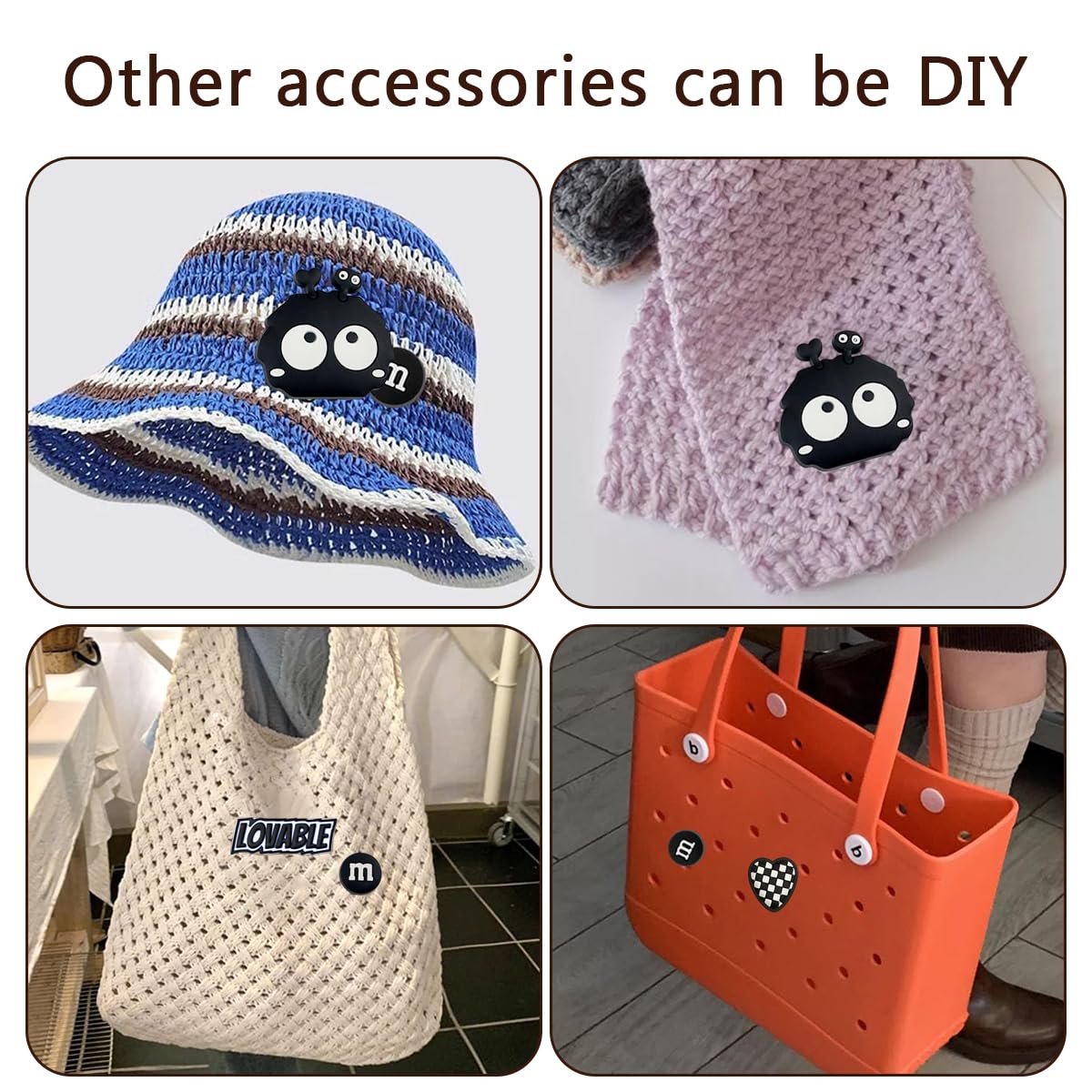 MAYCREATE Shoe Charms for Croc Clogs featuring 8PCS Cartoon Animal Design for Kids and Women