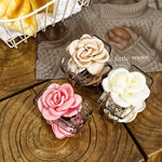 MAYCREATE Claw Clips for Half Updos with Spring Loaded Clamp and 1.57 in Acrylic Design | Women Hair Accessories