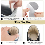 MAYCREATE Heel Cushion Inserts for Loose Shoes with Self Adhesive Sponge Mesh | 2 Pairs
