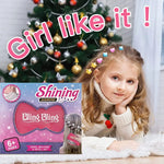 MAYCREATE Hair Gem Stapler with 360 pcs Rhinestone Kit for Quick Bling Styling | Girls & Women