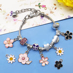 MAYCREATE Charms Combo Set for DIY Jewelry Making featuring 160pcs Gold Plated Enamel Pendants