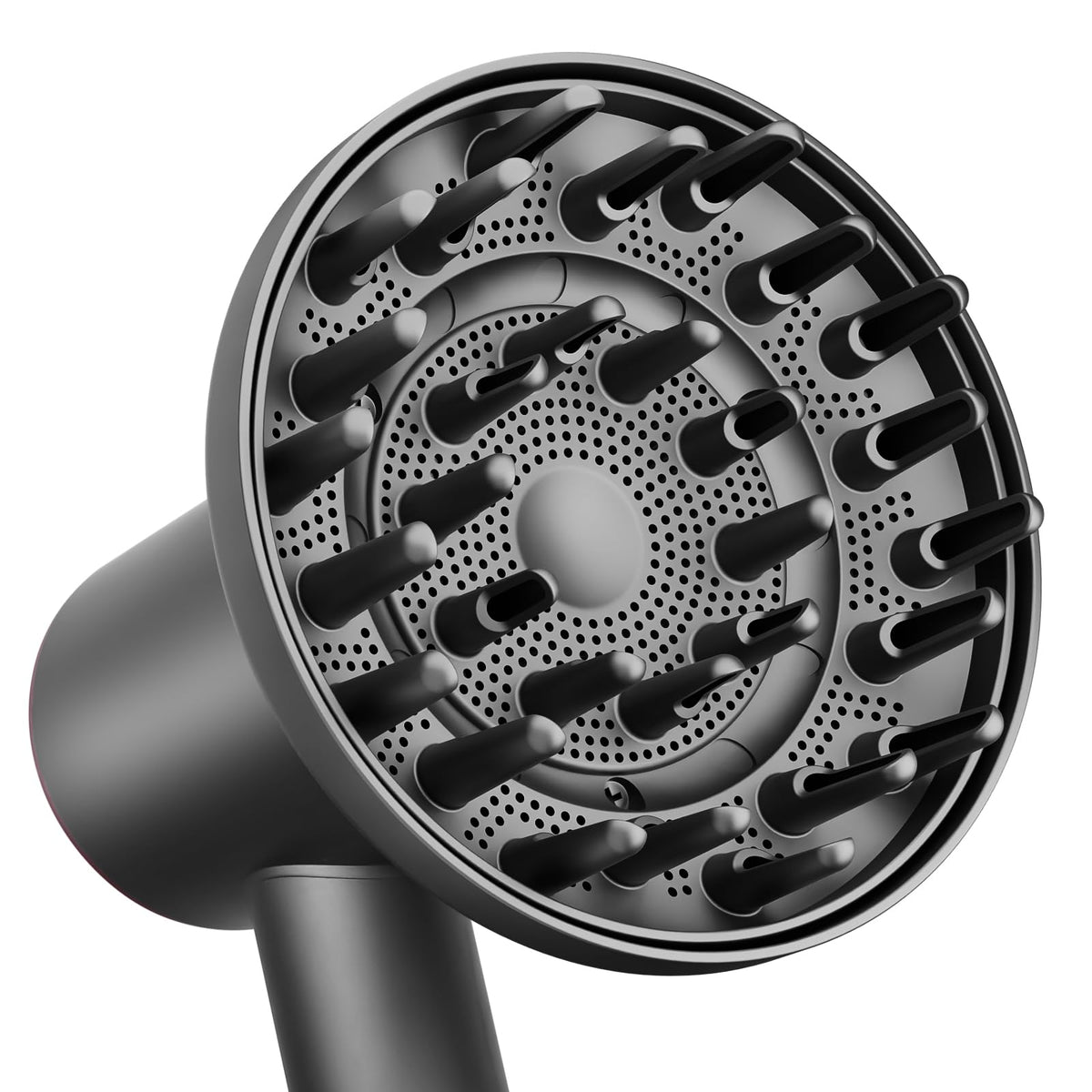 MAYCREATE® Diffuser Attachment for Dyson Hair Dryers, Curl-Enhancing Large Diffuser Compatible with Dyson Supersonic Hair Dryer Attachment, Faster Drying Defines Curls for Waves Curls Coils Hair