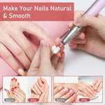 MAYCREATE Ceramic Nail Drill Bits 10 Pcs for Gel Removal and Shaping with 2.35mm Shank