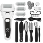 MAYCREATE Electric Callus Remover for Foot Care with 2 Speeds and 1200 mAh Battery | LED Display
