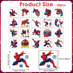 MAYCREATE Temporary Tattoo Stickers for Kids with Waterproof Design and 20 Sheets | Fun Party Favors