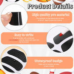 MAYCREATE Writable Black Sticker for Kitchen and Jars featuring Erasable PVC Surface | 100 Pcs 4.5x1.8cm