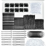 MAYCREATE® 510PCS Black Bobby Pins Hair Pins Kit